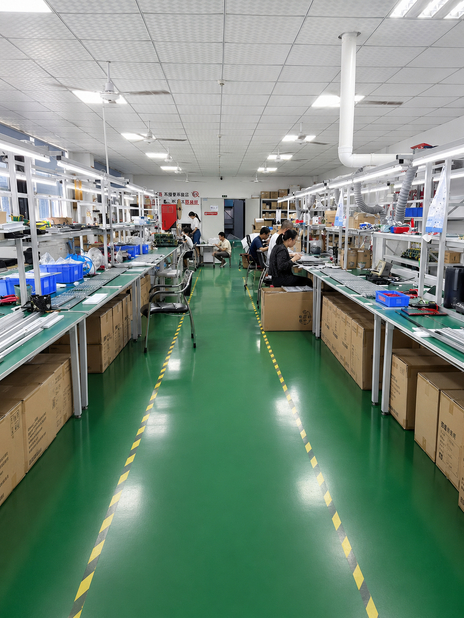 Shenzhen Jutai Comm Co., Ltd. ligne de production du fabricant