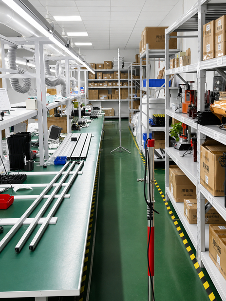 Shenzhen Jutai Comm Co., Ltd. ligne de production du fabricant
