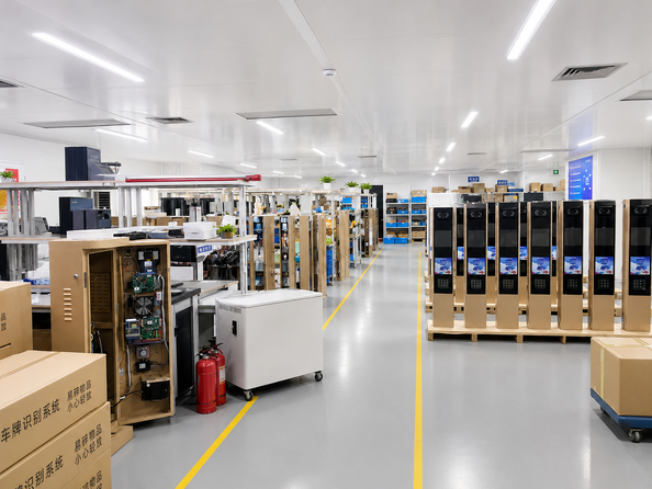 Shenzhen Jutai Comm Co., Ltd. ligne de production du fabricant
