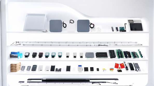 Shenzhen Jutai Comm Co., Ltd. ligne de production du fabricant