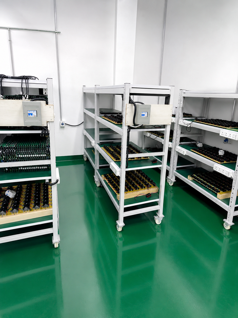 Shenzhen Jutai Comm Co., Ltd. ligne de production du fabricant