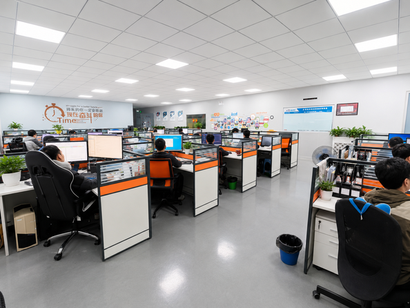 Shenzhen Jutai Comm Co., Ltd. ligne de production du fabricant