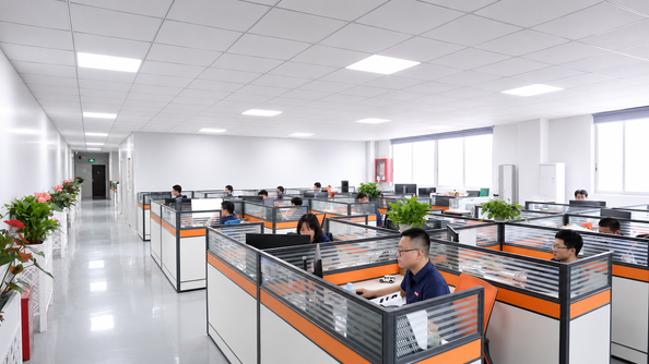 Shenzhen Jutai Comm Co., Ltd. ligne de production du fabricant