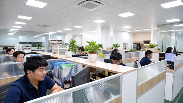 Shenzhen Jutai Comm Co., Ltd. ligne de production du fabricant