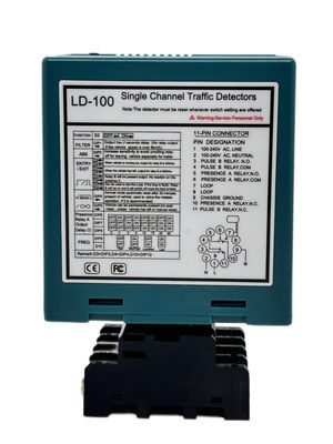 acheter 15-2000 μH 100-240 VAC Détecteur de boucle à canal unique pour une détection précise de la sécurité de la barrière de gonflement fabrication en ligne